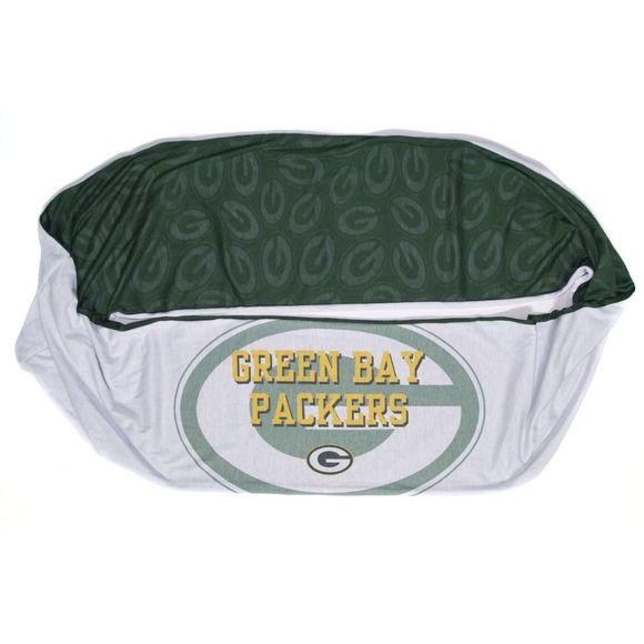 Green Bay Packers Cameo Women's Infinity Scarf - Picture 1 of 3